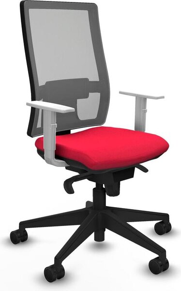Sedia da ufficio Horna Piqueras y Crespo, modello 4B066N0, colore rosso