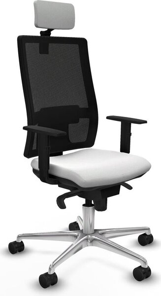 Sedia da ufficio Piqueras y Crespo 1D086N2 Bianco
