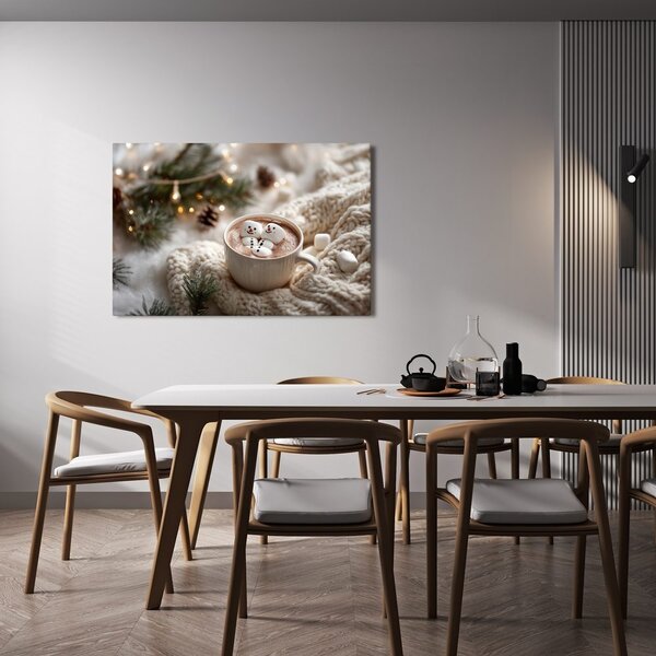 Quadro su tela – Relax natalizio con cacao