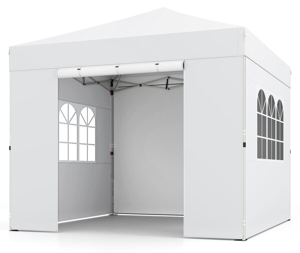 KOMFOTTEU, gazebo pieghevole resistente alle intemperie, dimensioni 3x3 metri, tenda da giardino per l'esterno