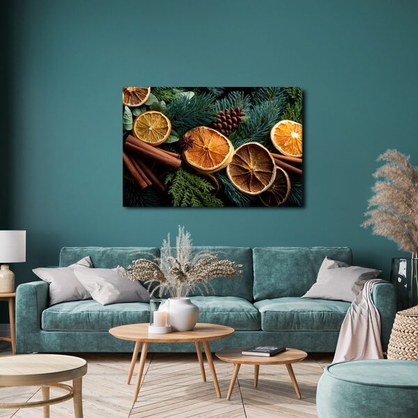 Quadro su tela – Profumo natalizio del bosco