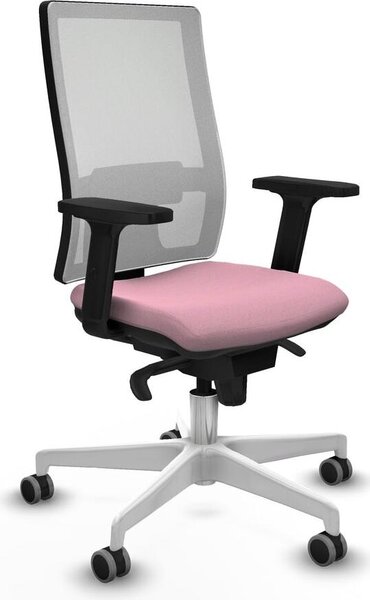 Sedia da ufficio Horna Piqueras y Crespo, modello 2D026G0, colore rosa