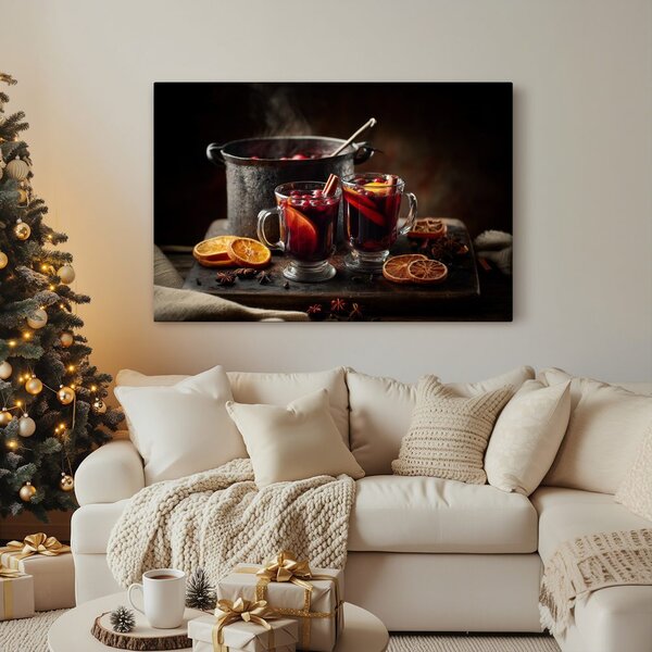 Quadro su tela – Magia dei sapori natalizi