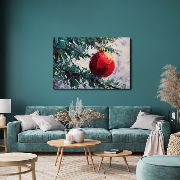 Quadro su tela – Decorazione festiva sull'albero