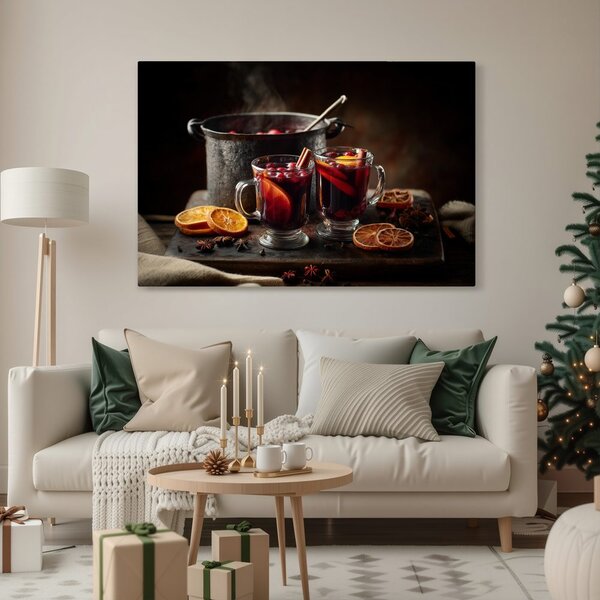Quadro su tela – Magia dei sapori natalizi