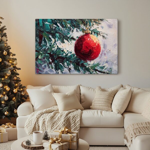 Quadro su tela – Decorazione festiva sull'albero