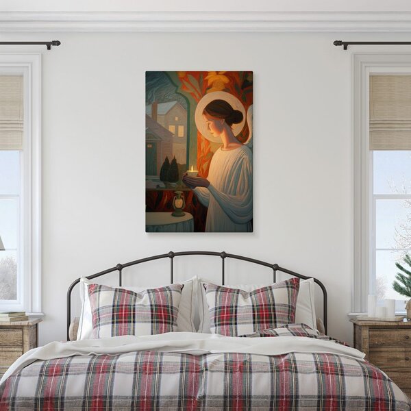 Quadro su tela – Luce angelica festiva