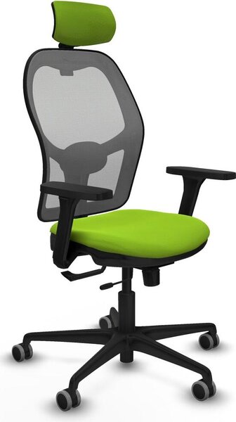 Sedia da ufficio con poggiatesta Jorquera Piqueras y Crespo 3D036G2 Colore Pistacchio