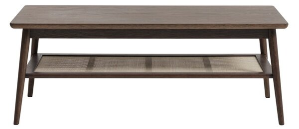 Tavolino marrone con piano in rovere 60x120 cm Barrali - Unique Furniture