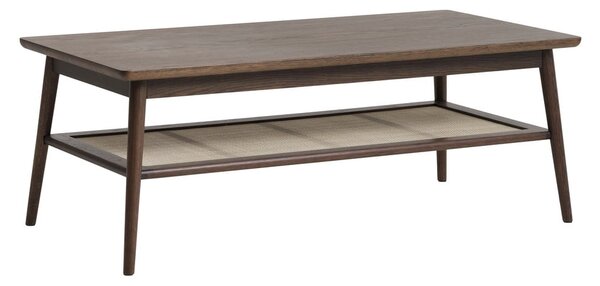 Tavolino marrone con piano in rovere 60x120 cm Barrali - Unique Furniture