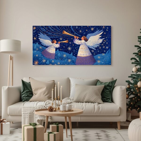 Quadro su tela – Melodia angelica festiva