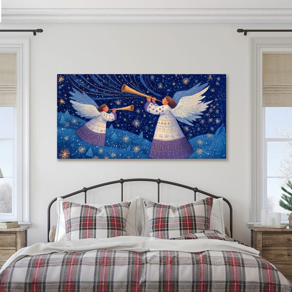 Quadro su tela – Melodia angelica festiva