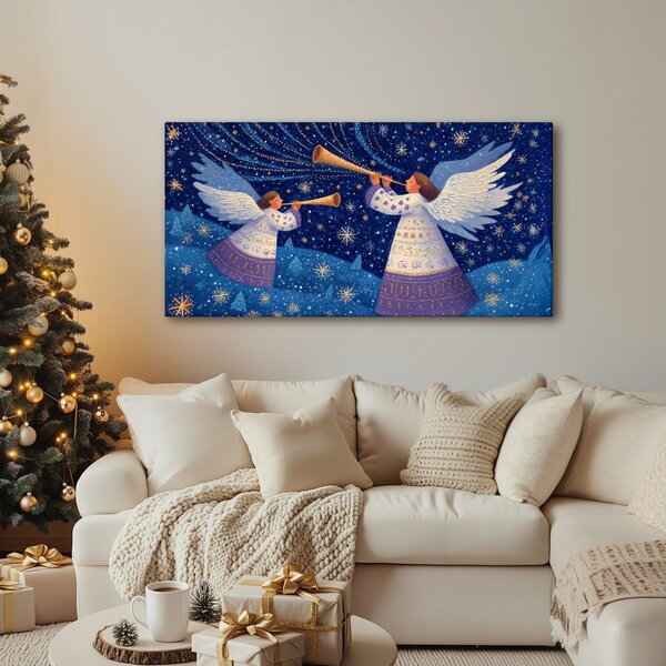 Quadro su tela – Melodia angelica festiva