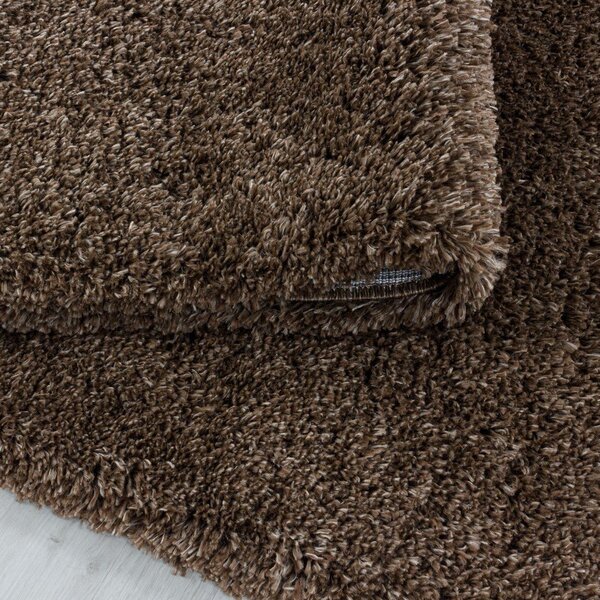 Tappeto marrone scuro 160x230 cm Fluffy - Ayyildiz Carpets