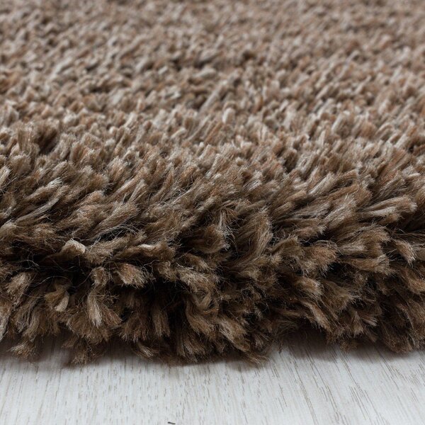 Tappeto marrone scuro 160x230 cm Fluffy - Ayyildiz Carpets