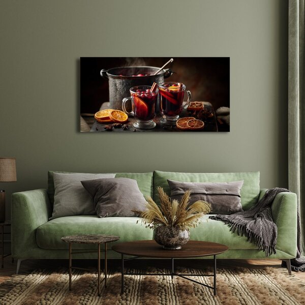 Quadro su tela – Calore invernale con vin brulé