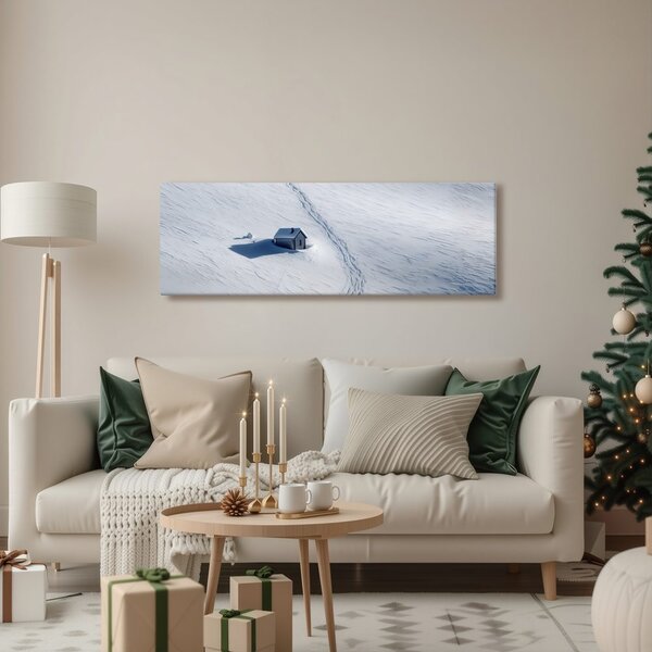 Quadro su tela – Favola invernale in montagna
