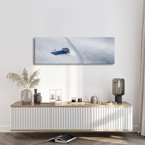 Quadro su tela – Favola invernale in montagna