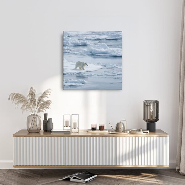 Quadro su tela – Regno invernale di ghiaccio
