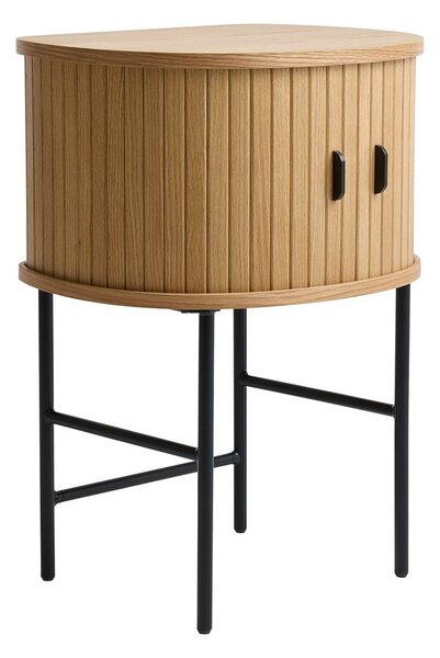 Comodino di colore naturale Nola – Unique Furniture