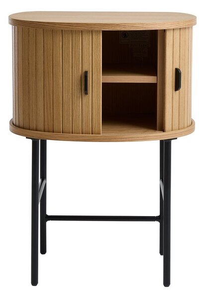 Comodino di colore naturale Nola – Unique Furniture