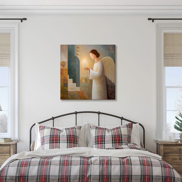 Quadro su tela Natalizio – Magica luce angelica