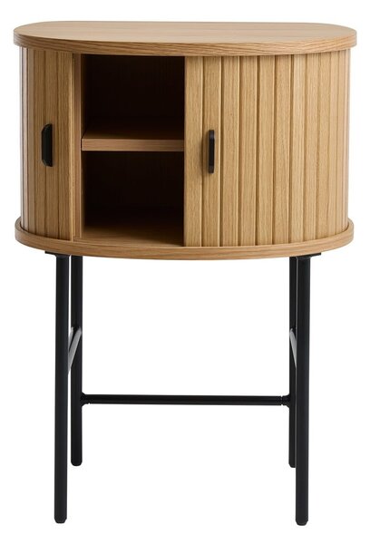 Comodino di colore naturale Nola – Unique Furniture