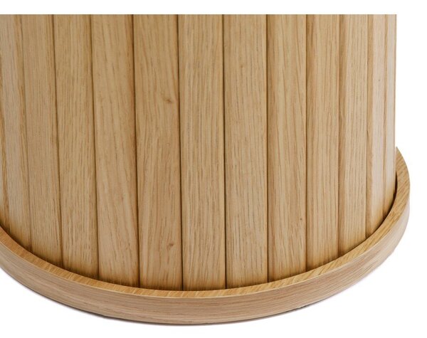 Tavolo consolle di colore naturale 40x130 cm Nola – Unique Furniture