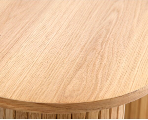 Tavolo consolle di colore naturale 40x130 cm Nola – Unique Furniture