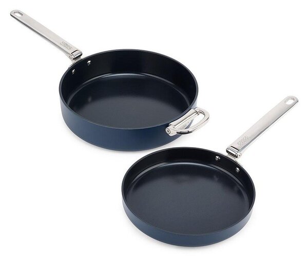 Padelle in set con superficie in ceramica 3 pz Space – Joseph Joseph