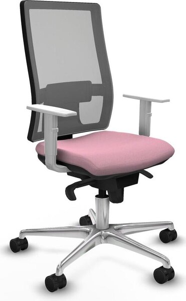 Sedia da ufficio Horna Piqueras y Crespo, modello 4B086N0, colore rosa