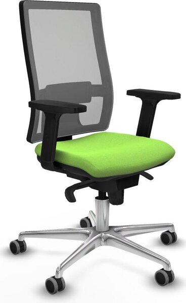 Sedia da ufficio Horna Piqueras y Crespo, modello 2D086G0, colore pistacchio