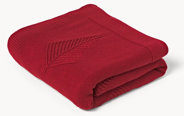Coperta in cotone con motivo invernale Beryl