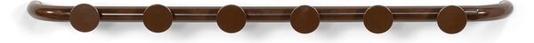 Attaccapanni da parete marrone scuro in metallo 75 cm Retro – Spinder Design