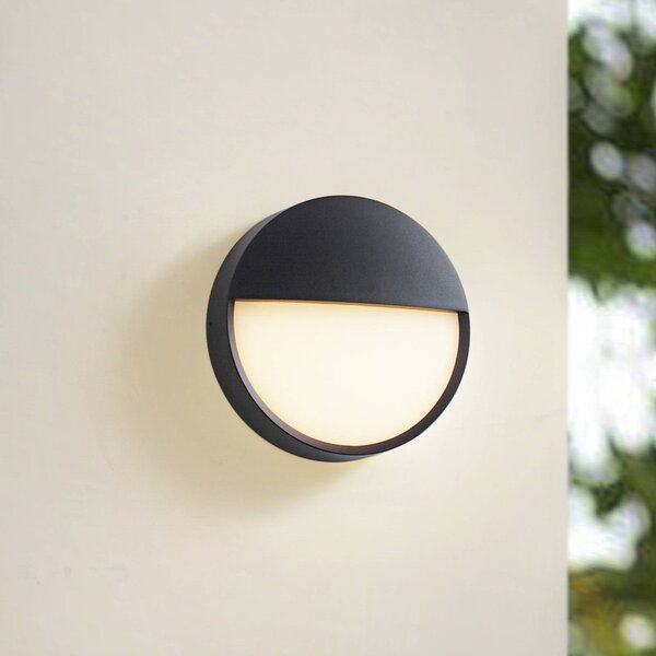 Applique da esterni a LED Gravo Arcchio, Nero, Alluminio, Moderno, Applique LED da esterni