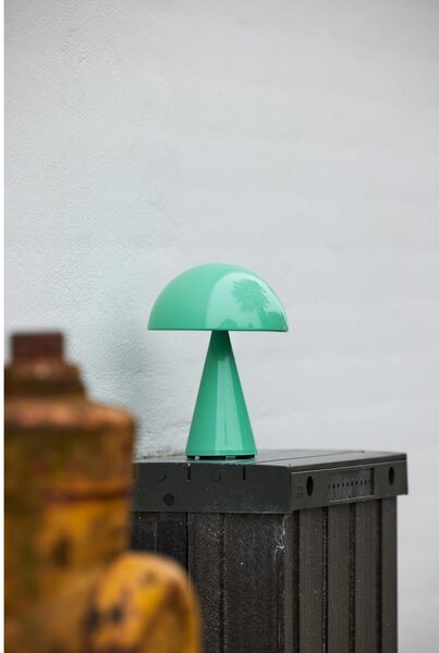 Lampada da tavolo LED dimmerabile color menta (altezza 20 cm) Mush - Hübsch