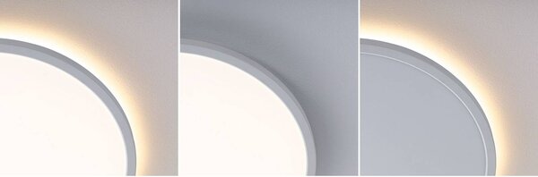 Paulmann Plafoniera a LED Atria Shine, Bianco / Opale, Soggiorno / Sala da pranzo, Plastica, Moderno, Plafoniera LED