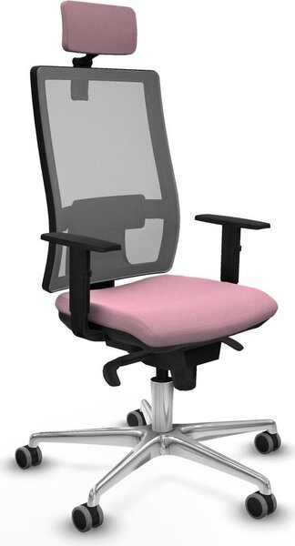Sedia da ufficio Piqueras y Crespo 1D086G2 Rosa