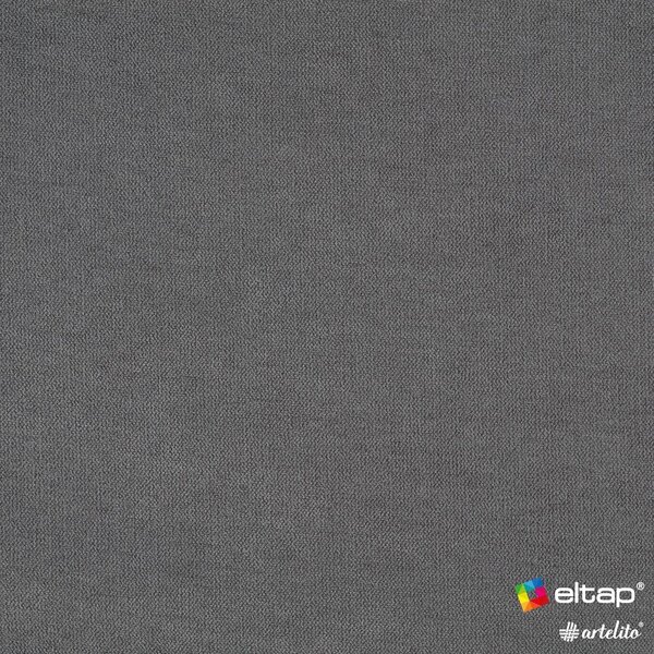 Divano grigio scuro allungabile/con contenitore e rivestimento in ciniglia 214 cm Fulgeo – ELTAP