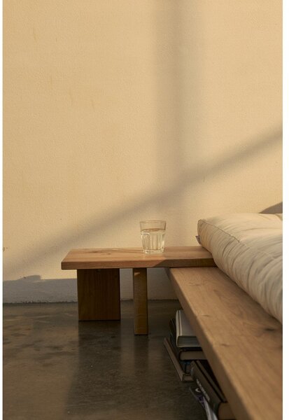 Comodino di colore naturale in pino massiccio Japan – Karup Design