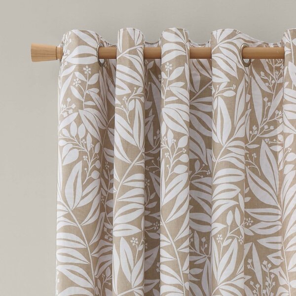 Tende in set marrone chiaro 2 pz 168x229 cm Sorrel Leaves – Catherine Lansfield