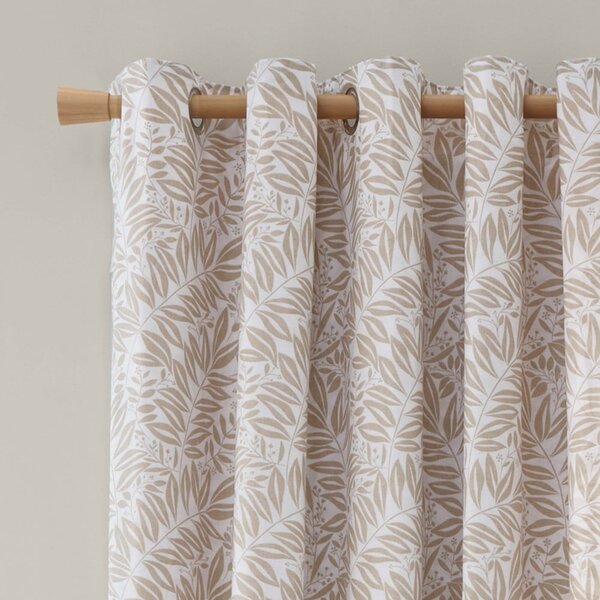 Tende in set marrone chiaro 2 pz 168x229 cm Sorrel Leaves – Catherine Lansfield