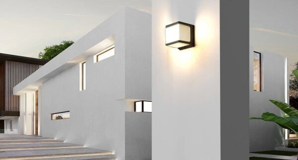 Viking - Lampada da parete solare LED con sensore LED/1,5W/3,7V IP54 4000K