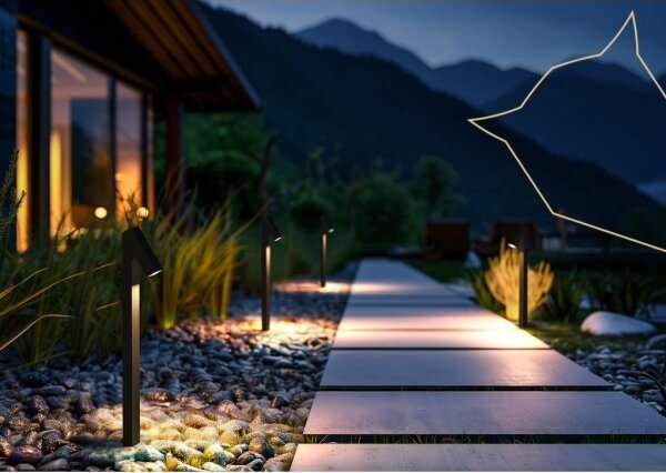 Viking - Lampada solare LED/1,4W/3,7V IP65 3000K
