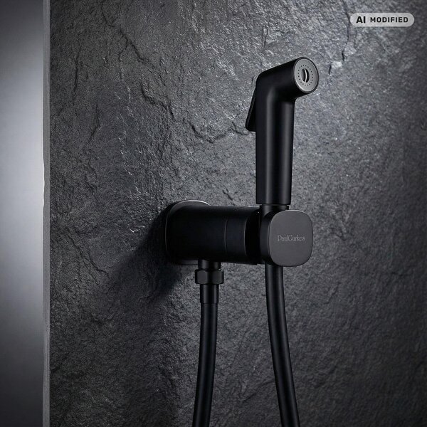 PaulGurkes bidet a incasso nero opaco doccia a spruzzo