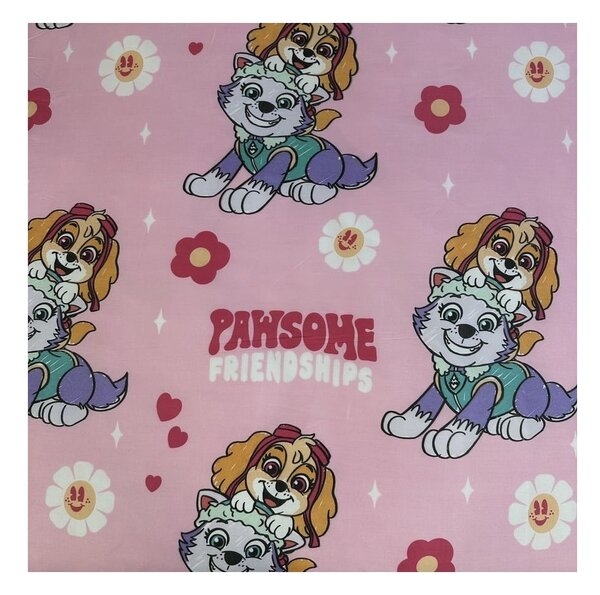 Biancheria da letto singola per bambini in microfibra 140x200 cm Paw Patrol - Jerry Fabrics