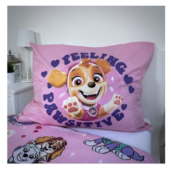 Biancheria da letto singola per bambini in microfibra 140x200 cm Paw Patrol - Jerry Fabrics