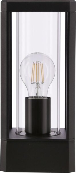 Lampada da giardino a stelo nera 1xE27 60W Cissus Candellux