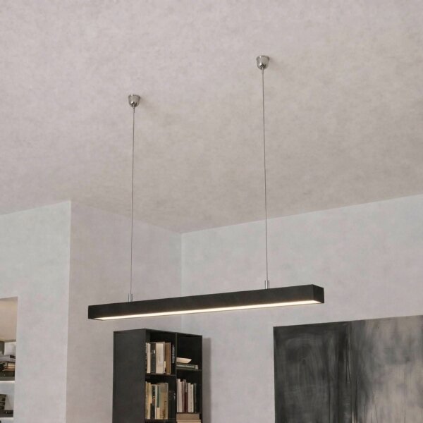Brilagi - Lampada a sospensione FULLDAY LED/10/15/20W/230V 2700/4000/6000K 60cm nera
