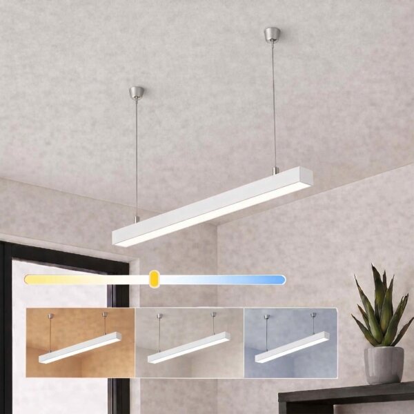Brilagi - Lampada a sospensione FULLDAY LED/10/15/20W/230V 2700/4000/6000K 60 cm bianca